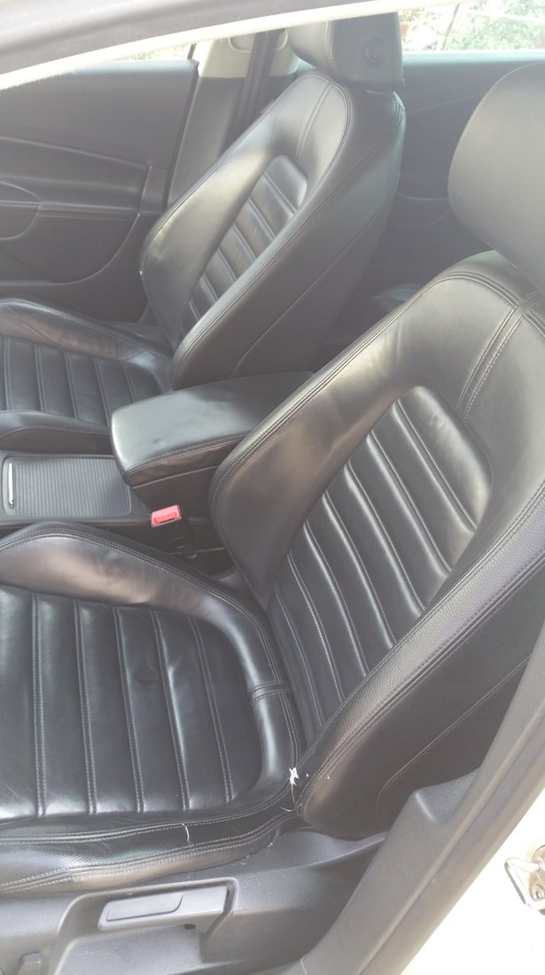 interior piele vw passat din 2007