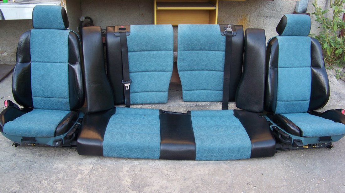 Interior recaro scaune si banchete semipiele bmw e36 coupe