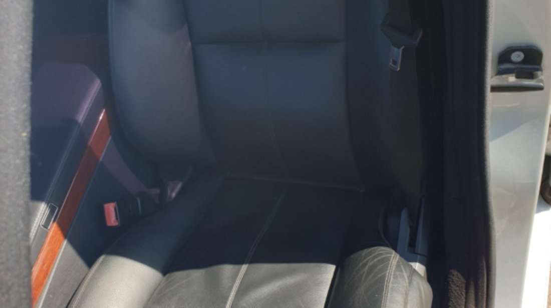 Interior Scaune Fata Stanga Dreapta cu Bancheta Piele Neagra cu Incalzire Mercedes Clasa S Class W221 S320 2005 - 2013 [C0333]