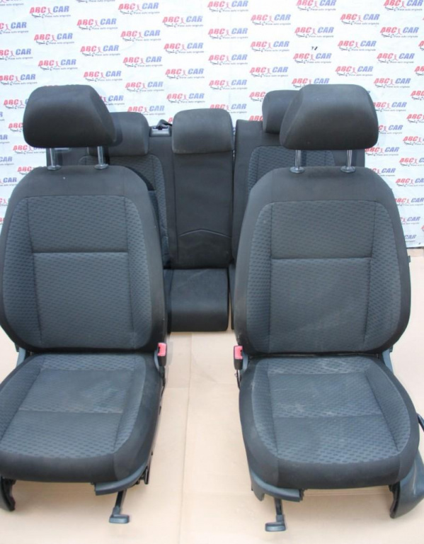 Interior textil cu incalzire Skoda Fabia 2 2006-2010