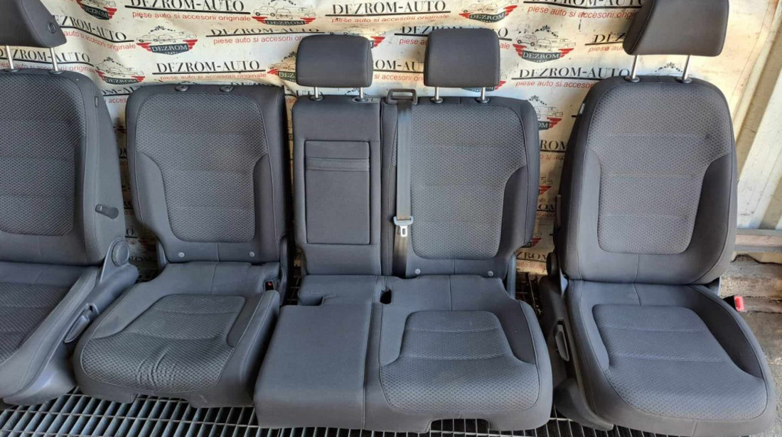 Interior textil (scaune fata + bancheta spate) VW Touareg II (7P)