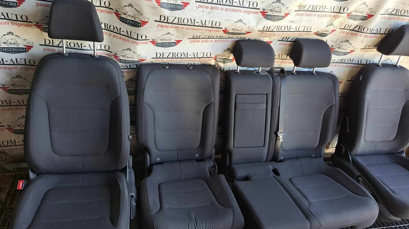 Interior textil (scaune fata + bancheta spate) VW Touareg II (7P)