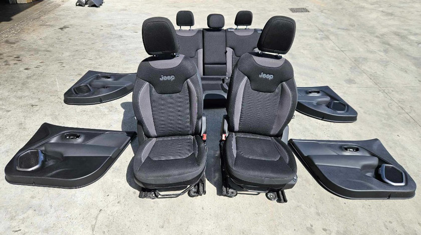 Interior textil scaune fata spate fete usi jeep renegade facelift dupa 2019