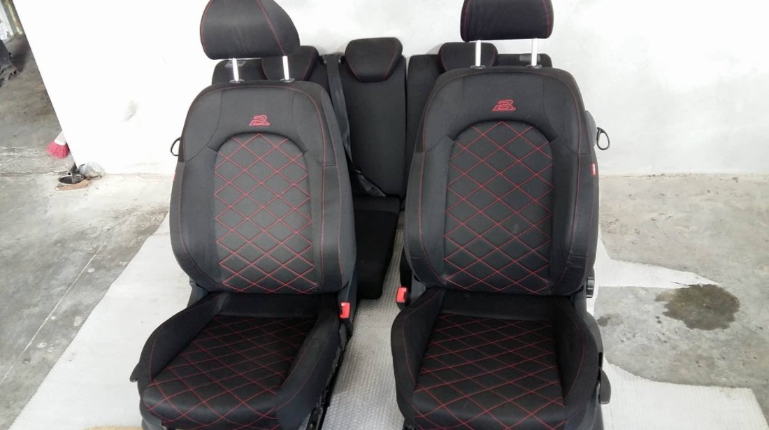 Interior textil seat ibiza 6j cupra boccanegra