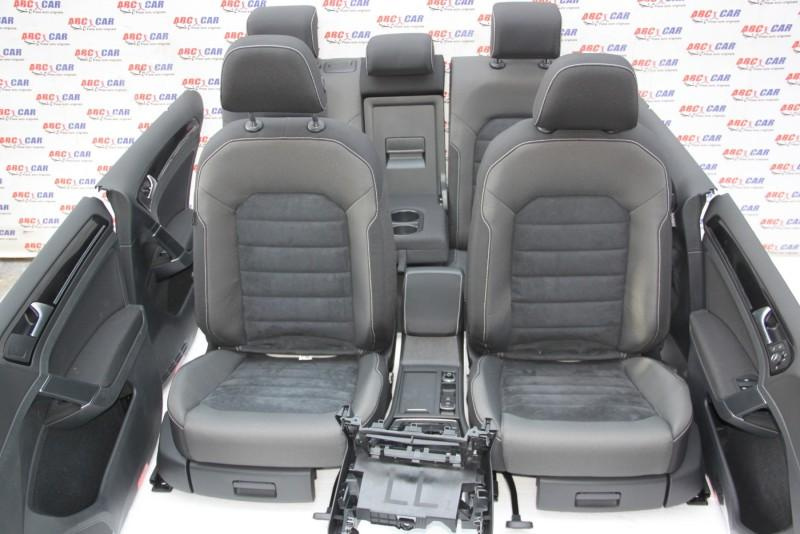 Interior textil si alcantara Volkswagen Golf 7 facelift 2017-2020