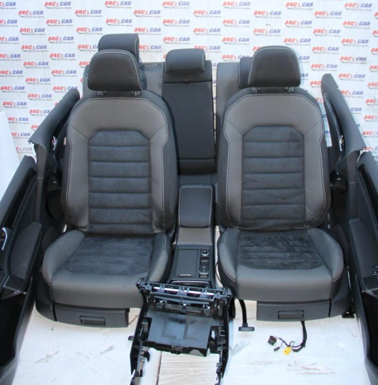 Interior textil si alcantara  Volkswagen Golf 7 facelift 2017-2020
