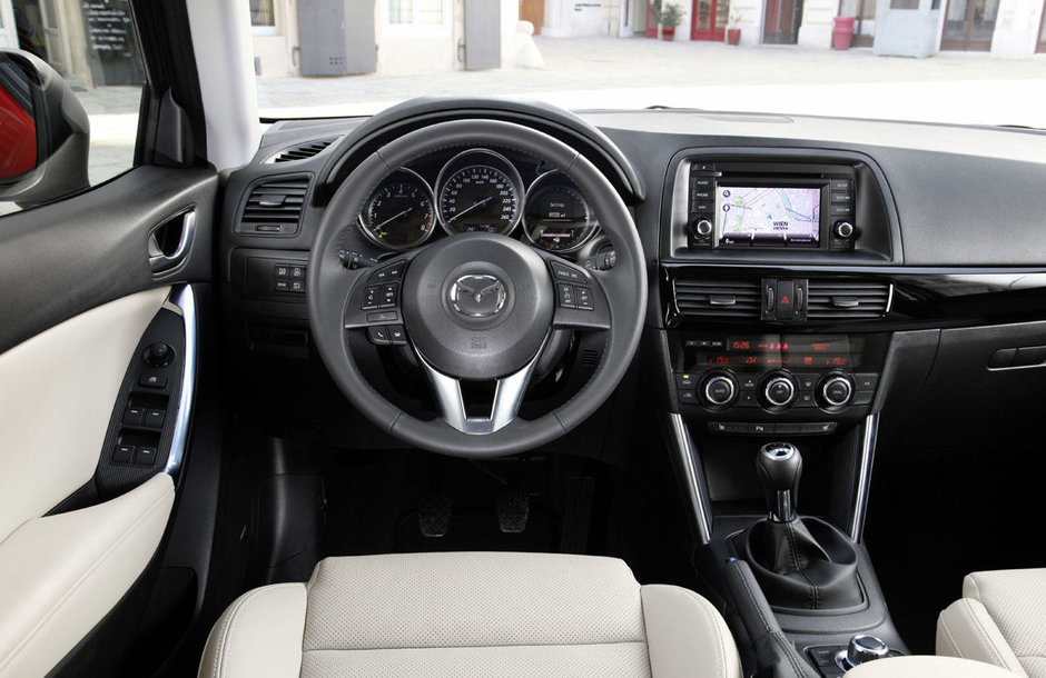 Interiorul Mazda CX-5 a fost ales unul dintre cele mai bune din industrie