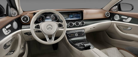 Interiorul noului Mercedes E-Class e... exact asa cum ne asteptam sa fie