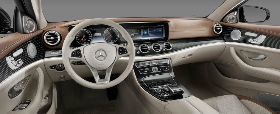 Interiorul noului Mercedes E-Class e... exact asa cum ne asteptam sa fie Interiorul noului Mercedes E-Class e... exact asa cum ne asteptam sa fie