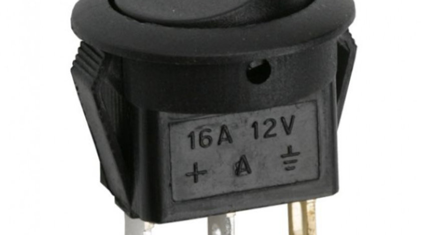 Interupator Basculant 1 Circuit 16A-12VDC OFF-OF Cu Led Rosu 09042PI
