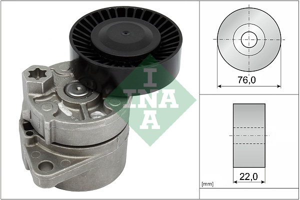 Intinzator curea, curea distributie (534001810 INA) HYUNDAI,KIA