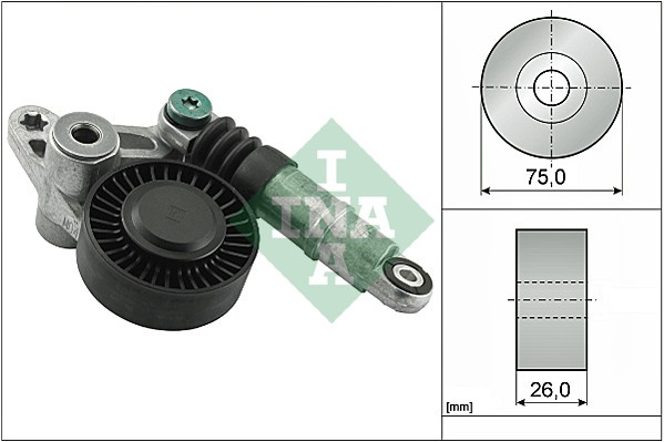 Intinzator curea, curea distributie (534009810 INA) AUDI