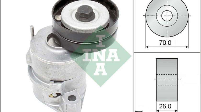 Intinzator curea, curea distributie (534010230 INA) CHEVROLET,HOLDEN,OPEL,VAUXHALL