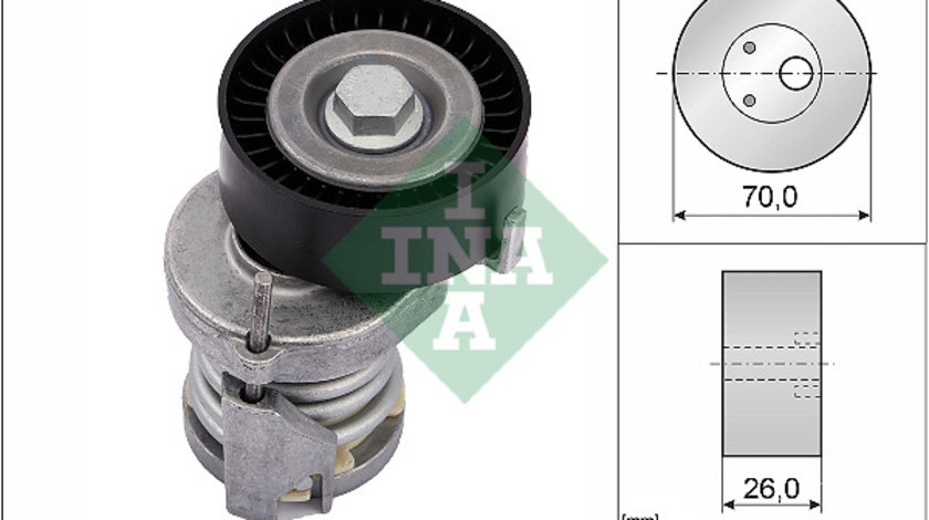 Intinzator curea, curea distributie (534012320 INA) AUDI,SEAT,SKODA,VW,VW (SVW)