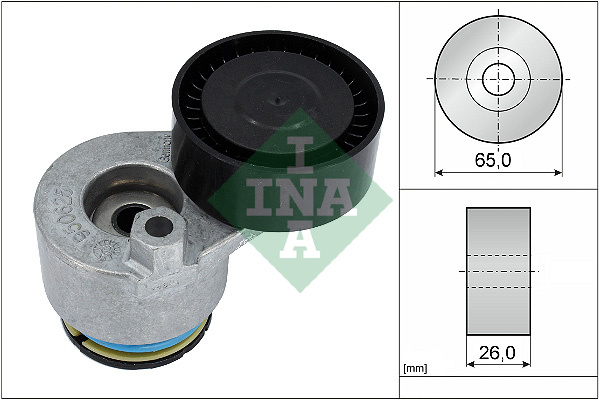 Intinzator curea, curea distributie (534014130 INA) NISSAN,RENAULT