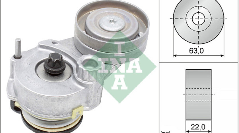 Intinzator curea, curea distributie (534014710 INA) ALFA ROMEO,BUICK (SGM),CHEVROLET,CHEVROLET (SGM),FIAT,HOLDEN,OPEL,SAAB,VAUXHALL