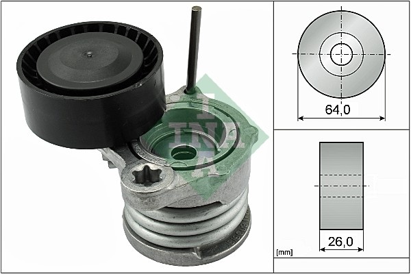 Intinzator curea, curea distributie (534033110 INA) ALPINA,BMW