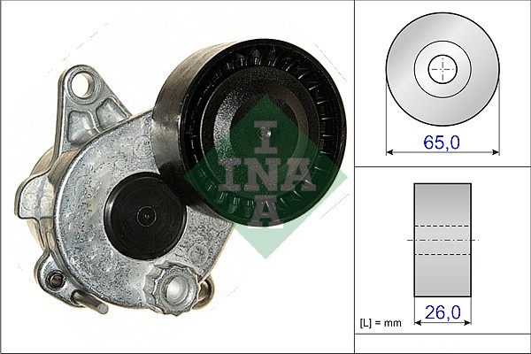Intinzator curea, curea distributie (534033610 INA) JEEP,MERCEDES-BENZ