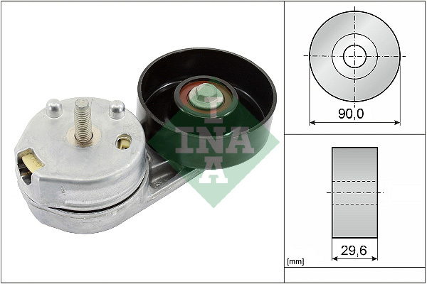 Intinzator curea, curea distributie (534035810 INA) LAND ROVER