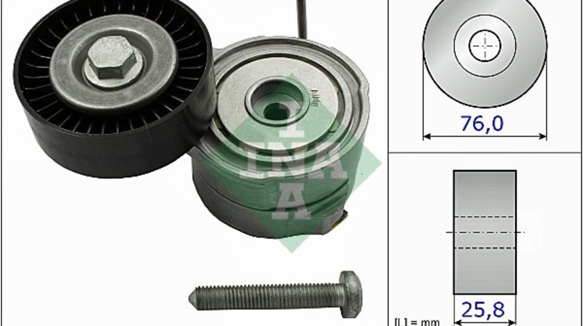 Intinzator curea, curea distributie (534037510 INA) AUDI,AUDI (FAW),PORSCHE,VW