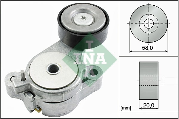 Intinzator curea, curea distributie (534039610 INA) AUDI,SEAT,SKODA,VW