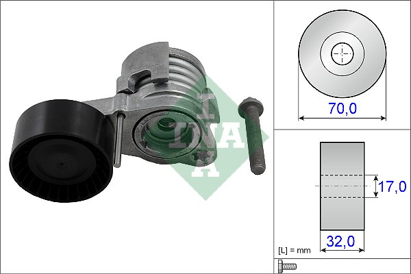 Intinzator curea, curea distributie (534043210 INA) BMW,BMW (BRILLIANCE)