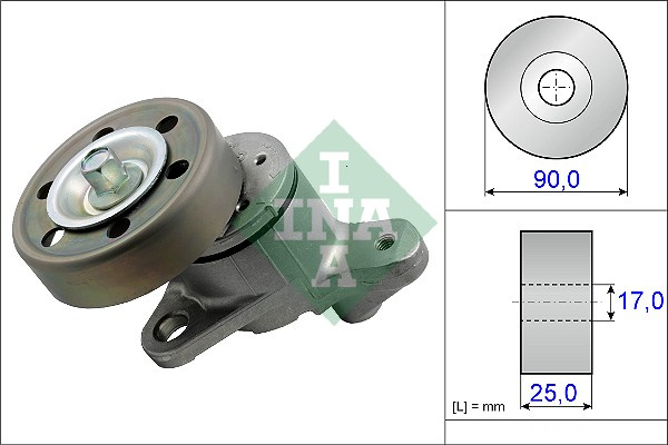 Intinzator curea, curea distributie (534043710 INA) TOYOTA