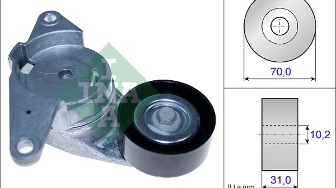 Intinzator curea, curea distributie (534044110 INA) ALFA ROMEO,BUICK,BUICK (SGM),CADILLAC,CADILLAC (SGM),CHEVROLET,DAEWOO,HOLDEN,OPEL,ROEWE (SAIC),SAAB,VAUXHALL