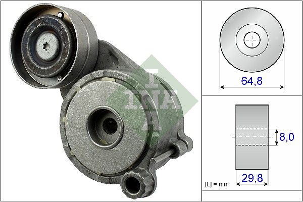 Intinzator curea, curea distributie (534050610 INA) MERCEDES-BENZ