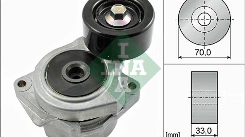 Intinzator curea, curea distributie (534053610 INA) HONDA