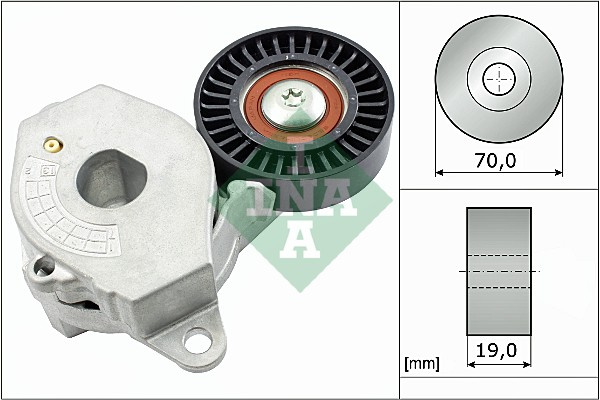 Intinzator curea, curea distributie (534054510 INA) SUBARU,TOYOTA