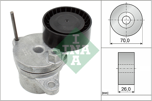 Intinzator curea, curea distributie (534064910 INA) Citroen,PEUGEOT