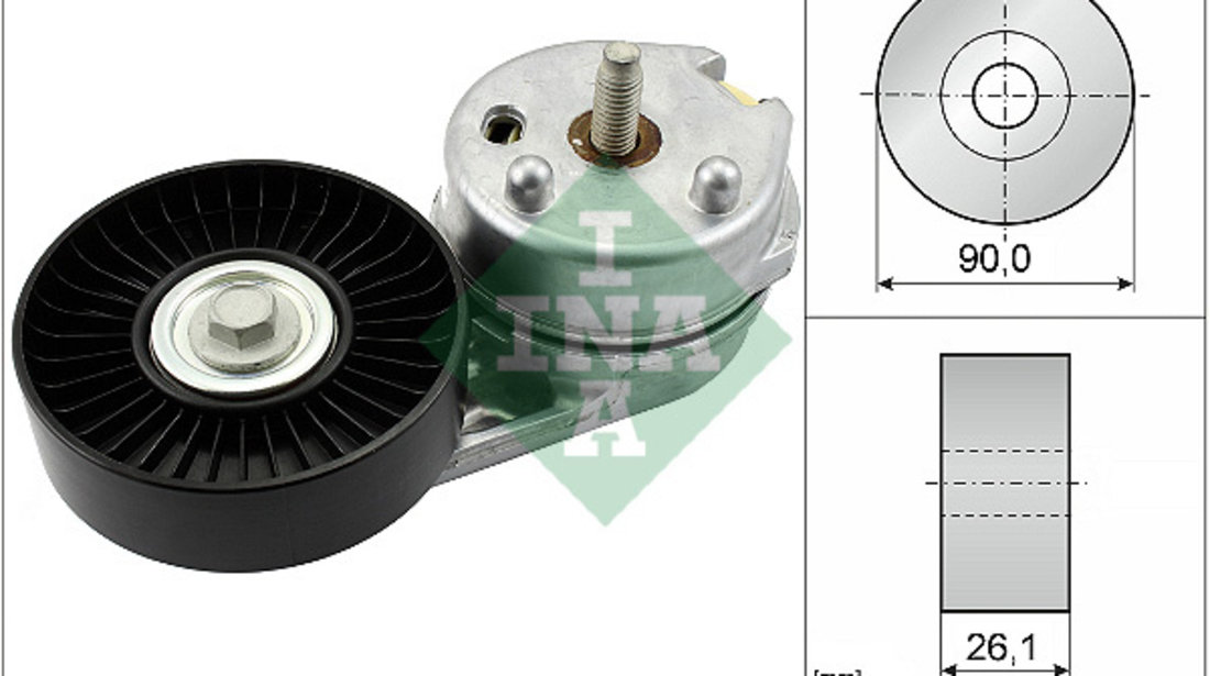 Intinzator curea, curea distributie (534066810 INA) LAND ROVER