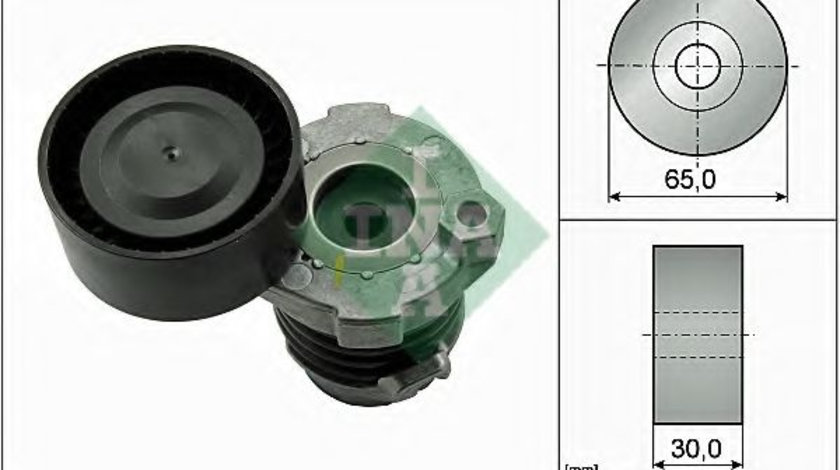 Intinzator curea, curea distributie DACIA DOKKER (2012 - 2016) INA 534 0590 10 piesa NOUA