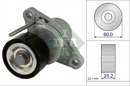 Intinzator curea, curea distributie DACIA SOLENZA (2003 - 2016) INA 534 0474 10 piesa NOUA