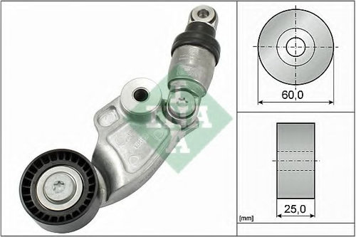 Intinzator curea, curea distributie MAZDA 3 Limuzina (BM) (2013 - 2016) INA 533 0128 10 piesa NOUA