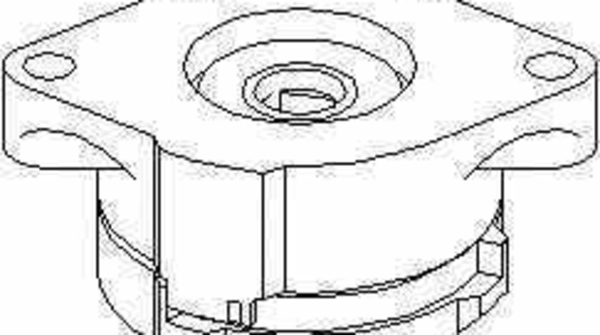 Intinzator curea curea distributie VW GOLF III 1H1 TOPRAN 108 418