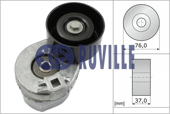 Intinzator,curea transmisie (55264 EVR) FORD,FORD AUSTRALIA