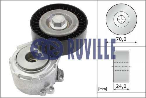 Intinzator,curea transmisie (55940 EVR) Citroen,FIAT,LANCIA,PEUGEOT,SUZUKI