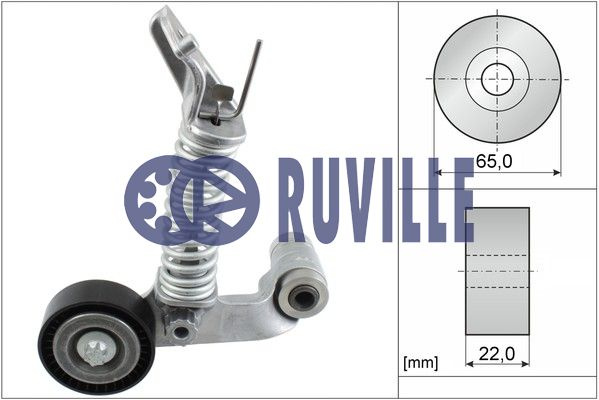 Intinzator,curea transmisie (57538 EVR) INFINITI,MERCEDES-BENZ