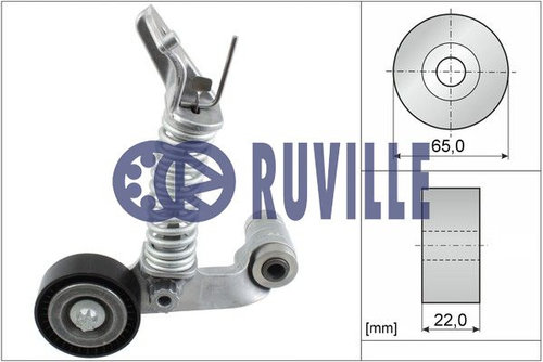 Intinzator,curea transmisie (57538 EVR) INFINITI,MERCEDES-BENZ