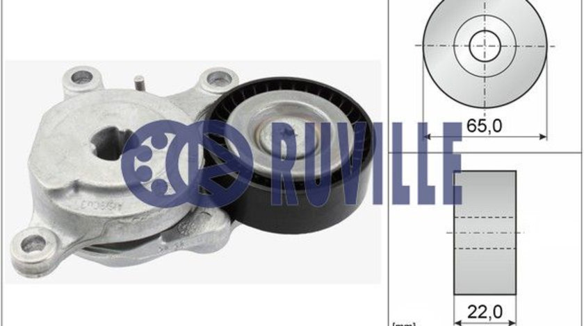 Intinzator,curea transmisie (57539 EVR) MERCEDES-BENZ