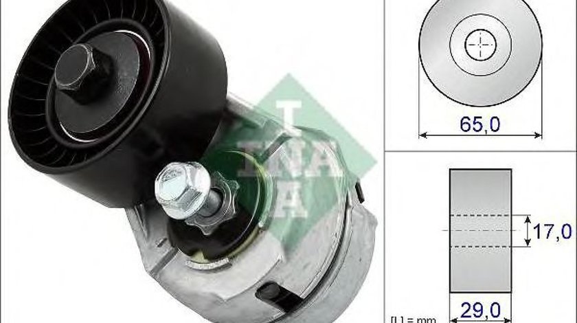 Intinzator,curea transmisie ALFA ROMEO 156 Sportwagon (932) (2000 - 2006) INA 534 0109 20 piesa NOUA