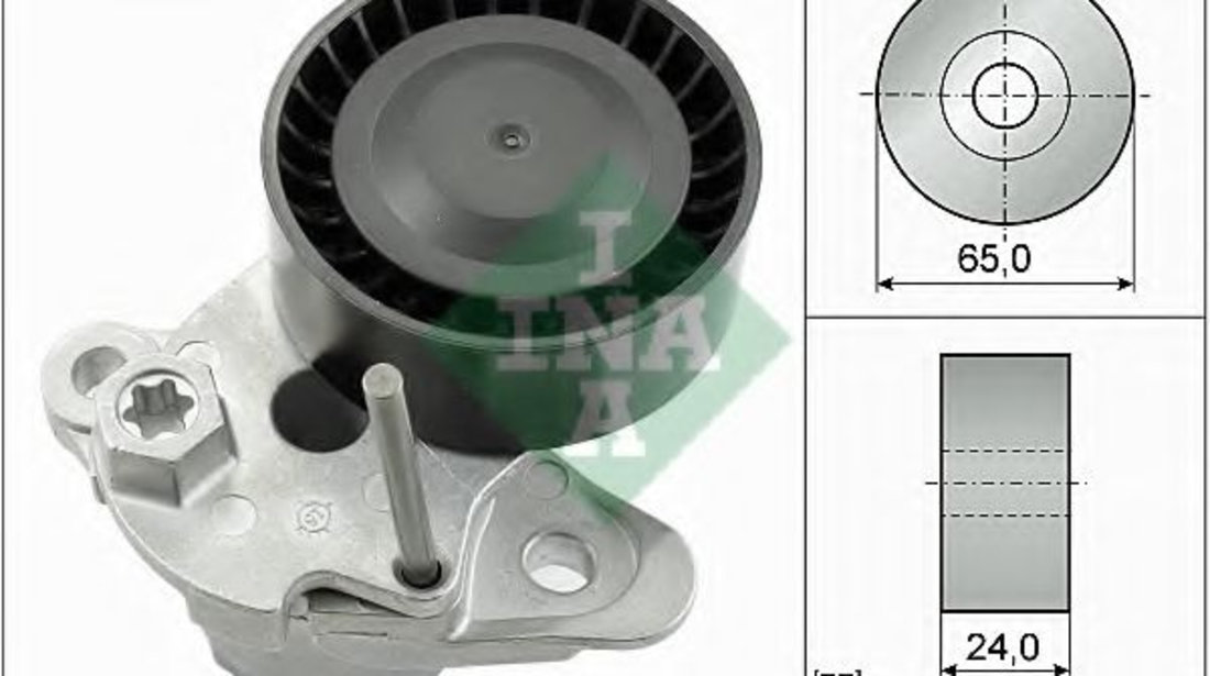 Intinzator,curea transmisie AUDI A1 Sportback (8XA, 8XF, 8XK) (2011 - 2016) INA 534 0480 10 piesa NOUA