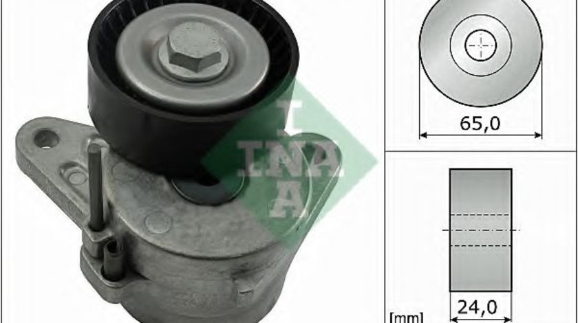 Intinzator,curea transmisie AUDI A3 Sportback (8VA) (2012 - 2016) INA 534 0552 10 piesa NOUA