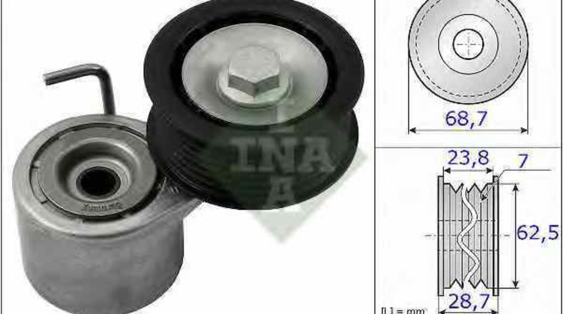 intinzator curea transmisie AUDI A7 Sportback 4GA 4GF INA 534 0487 10