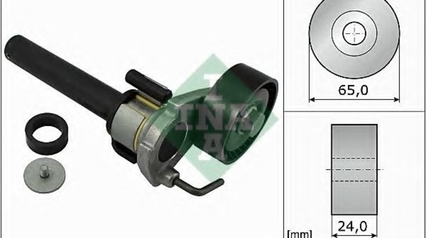 Intinzator,curea transmisie AUDI TT Roadster (8J9) (2007 - 2014) INA 534 0422 10 piesa NOUA