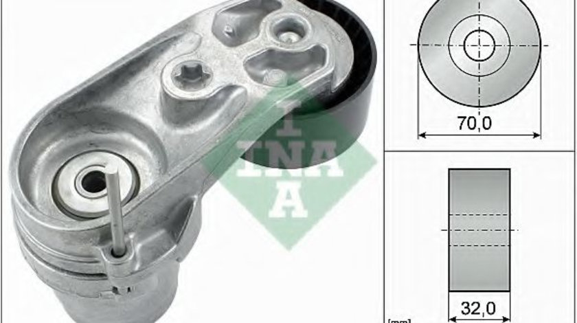 Intinzator,curea transmisie BMW Seria 3 (F30, F35, F80) (2011 - 2016) INA 534 0433 10 piesa NOUA