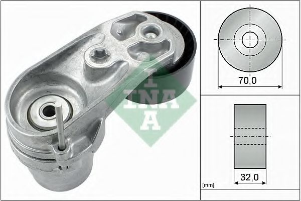 Intinzator,curea transmisie BMW Seria 3 Gran Turismo (F34) (2013 - 2016) INA 534 0433 10 piesa NOUA