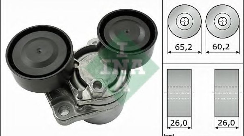 Intinzator,curea transmisie BMW Seria 3 Touring (E91) (2005 - 2012) INA 534 0505 10 piesa NOUA